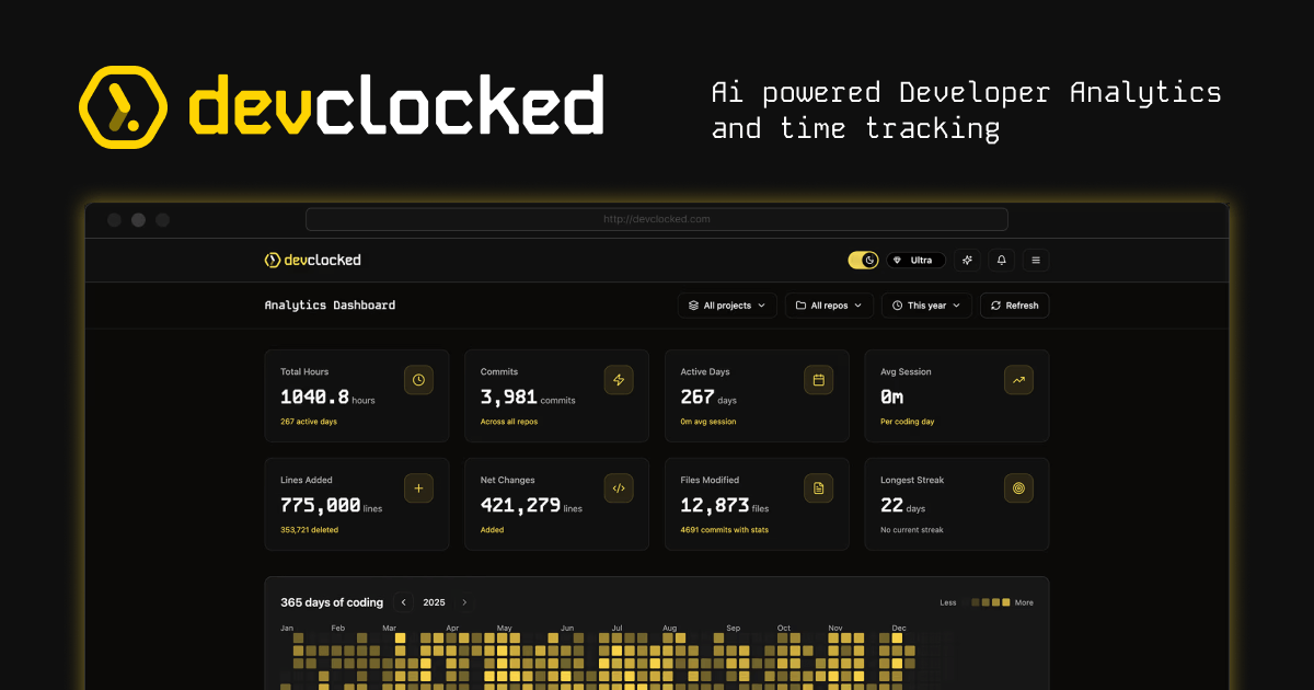 Developer Leaderboard | DevClocked